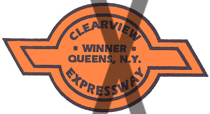 (image for) Clearview Expressway, Queens New York 2.5 x 1.25
